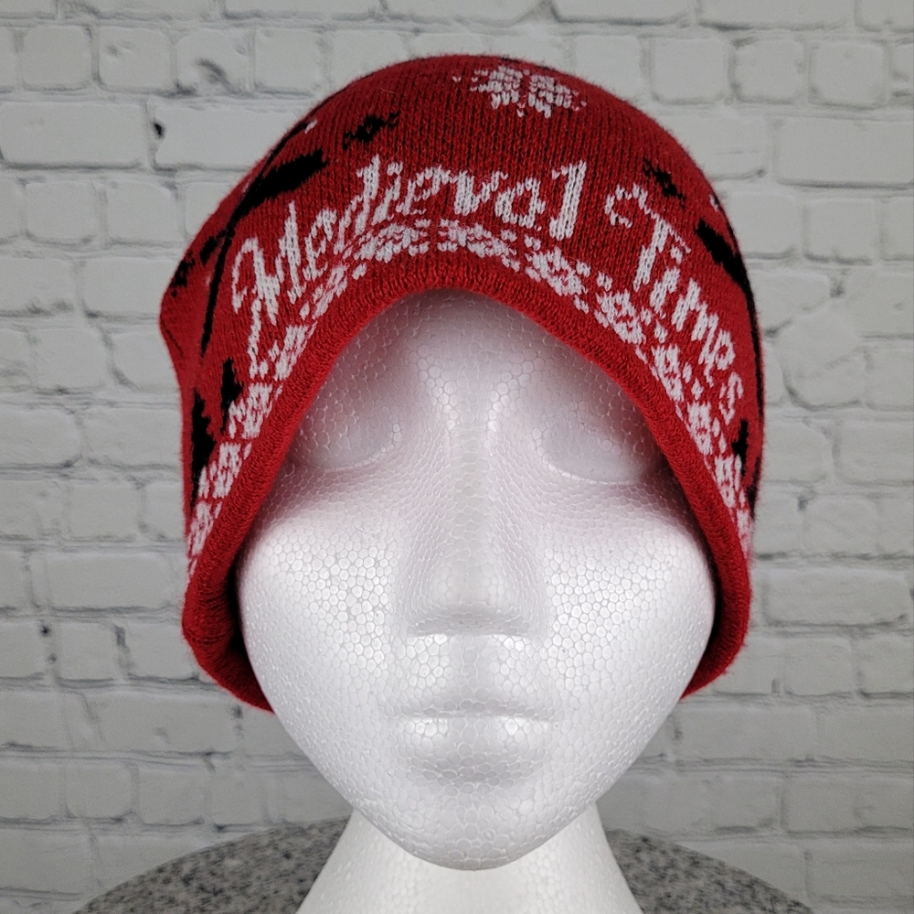 MEDIEVAL TIMES | knights swords knit beanie toque winter hat